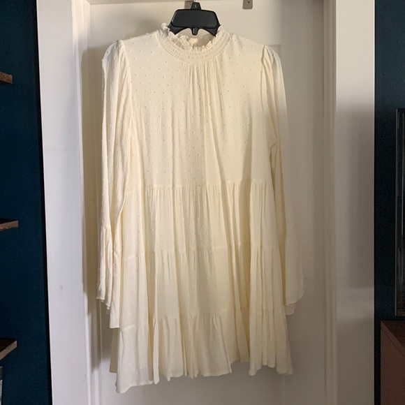 Adorable Cream/White Boho Dress - Picture 2 of 8